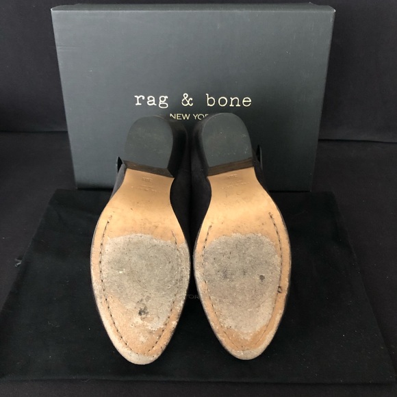 Rag & Bone Asphalt Suede Harrow Boot - Picture 4 of 5